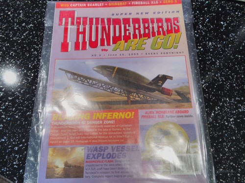 Thunderbirds Are Go - Full Set Of Magazines from 1995. 8 Issues with free gifts* - Picture 4 of 9