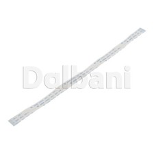 White Flex Cable FFC Flat Flexible Ribbon 0.5 Pitch 18 Pin 215 mm Type A