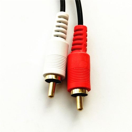 New RCA Male Audio Video Cable Adapter for Audi Volkswagen Skoda AMI MMI MDI - Picture 3 of 5