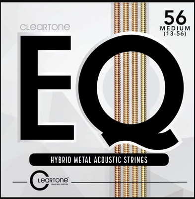 Cleartone EQ Hybrid Metal Acoustic Guitar Strings 13-56 Guage 7813