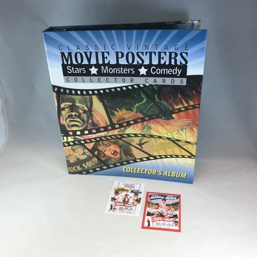 BINDER SALE: ALBUM MOVIE POSTERS STARS MONSTERS & COMEDY Cards Breygent w PROMOS