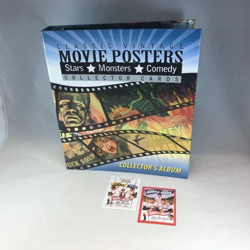 BINDER SALE: ALBUM MOVIE POSTERS STARS MONSTERS & COMEDY Cards Breygent w PROMOS - Picture 1 of 4