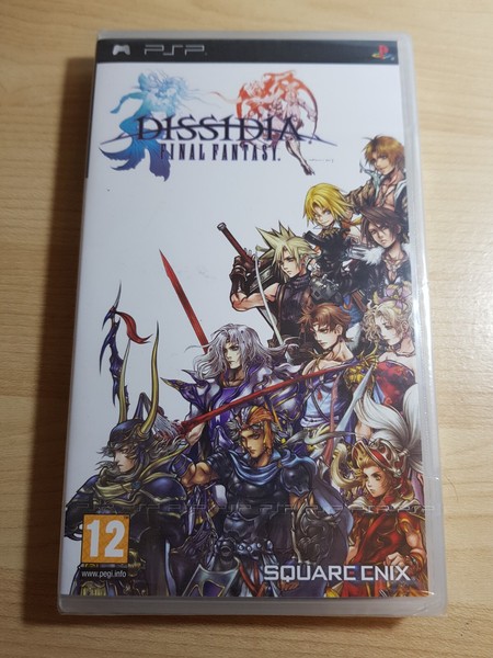 Dissidia Final Fantasy Psp Pal Spanien Komplett Playstation Portable Original-image