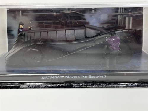 Batman Batmobile 1989 Armour Mode With Figures 1:43 Scale Eaglemoss - Picture 2 of 6