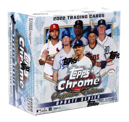 2022 TOPPS CHROME UPDATE SERES BASEBALL SAPPHIRE BOX BLOWOUT CARDS
