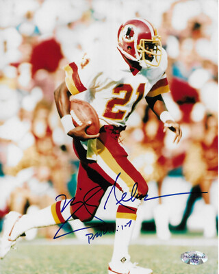 MIKE NELMS Autographed Signed 8 x 10 Photo Washington Redskins Football ...