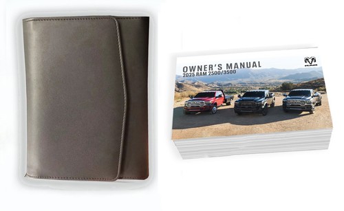 Owner Manual for 2025 Dodge RAM 2500 3500, Owner's Manual Factory Glovebox Book - Afbeelding 1 van 1