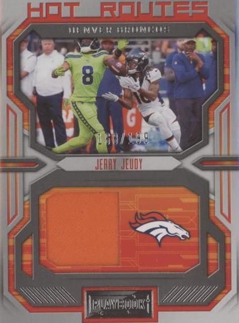 2022 Panini Playbook Jerry Jeudy #HR-12 - 1 of 2