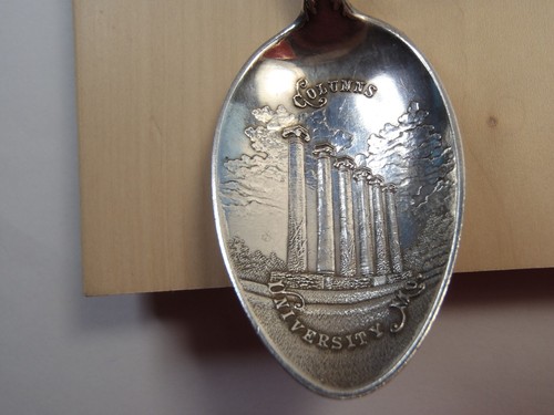 Missouri Columns University of MO. Sterling Souvenir Spoon 5 3/4" 27.0 Grams - Picture 2 of 22