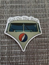 Grateful Dead / Jerry Garcia/ Dead & Co. VW Hippy Bus Vinyl Sticker, Brand New!!