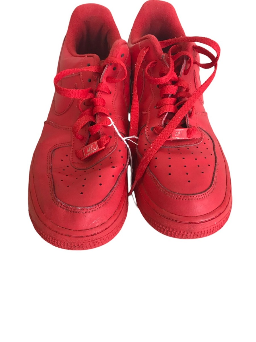 Nike Air Force Low 2007 LV8 University Red Men's Triple Red