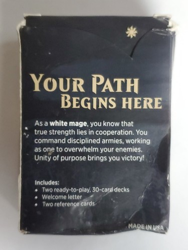 New Magic the Gathering White Mage Welcome Deck M20 Starter Deck EZ817 Box DMG - Picture 3 of 7