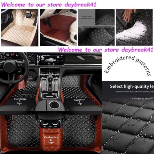 For Fiat 500 500X 500L Car Floor Mats Auto Liners Carpets Waterproof Pads Custom - Picture 8 of 22