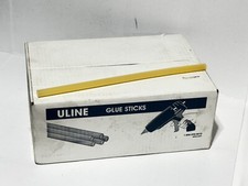Uline Industrial Glue Sticks - 5  8 x 15 Inch 15mm Amber 12 Pieces Gluestick