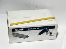 Uline Industrial Glue Sticks - 5⁄8 x 15 Inch 15mm  Amber 12 Pieces Gluestick