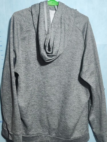Nike Therma Men's Fleece Pullover Training Hoodie Large Large Grey Black. C19 - Picture 5 of 9