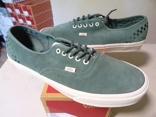VANS Authentic + Field Daze + Silver Pine SKATE SHOES SZ 13 MENS VN0009PV9Q6