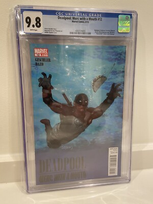 Deadpool: Merc With A Mouth #12 Comic CGC 9.8 Nirvana Nevermind Album Homage