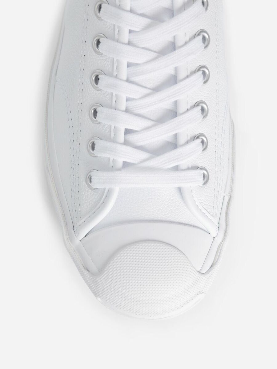 Mens white leather store jack purcell