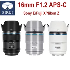 SIRUI Sniper 16mm F1.2 APS-C Auto Focus Lens for Nikon Z Sony E Fujifilm X-Mount
