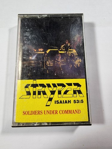Stryper, Soldiers Under Command CASSETTE VG+ CS10 - Picture 1 of 2