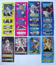 1990 1991 1993 Classic New York Yankees Team Set lot Mattingly Deion