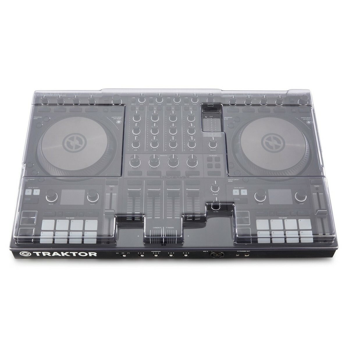 DECKSAVER NATIVE TRAKTOR S4 MK3 Cover COPERTURA IN POLICARBONATO protezione