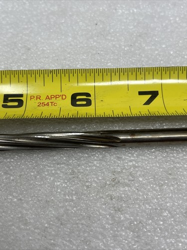 Escamador Alvord Chucking 1/4"" (.2500), espiral Fl, HSS, EE. UU., 10"" de longitud extra larga - Imagen 9 de 9