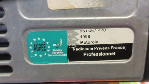 CB MOTOROLA GM 950 MD534AB avec micro, cable d'alimentation, antenne - Zdjęcie 11 z 11