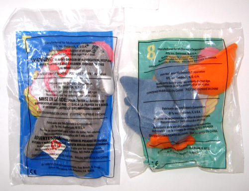 RARE 1998 MCDONALDS TY BEANIE BABIES COMPLETE SET OF 12 MWMT FREE SHIPPING - Picture 10 of 16