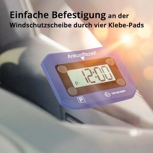 STAHLWERK Elektronische Parkscheibe digitale Parkuhr mit KBA und StVO Zulassung - Bild 6 von 7