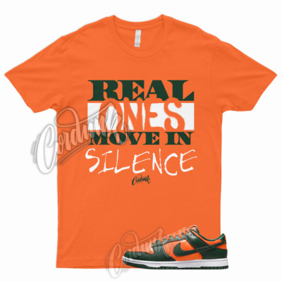 R1 T Shirt for Dunk Low Miami Orange Team Green High Rain Forest FAMU Hurricane