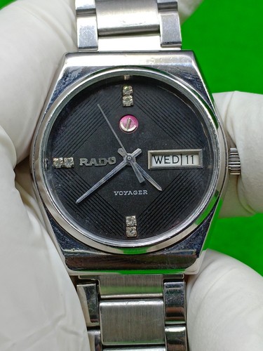 vintage RADO VOYAGER watch Automatic 17 Jewels Day / Date Indicator - Picture 5 of 19