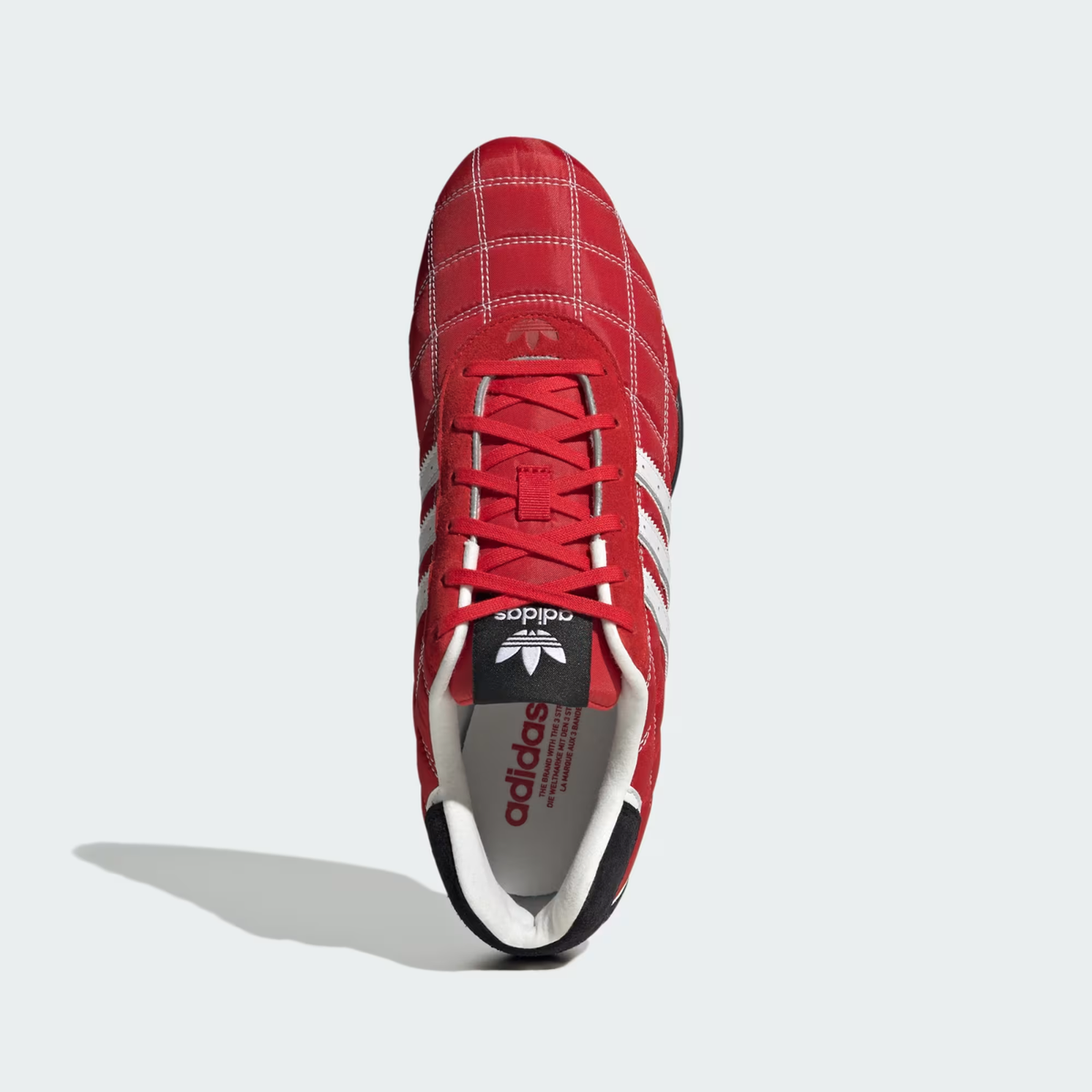 ● ADIDAS ● ADIRACER HI Better Scarlet adidas Adiracer Lo in Better Scarlet / Cloud White / Core Black