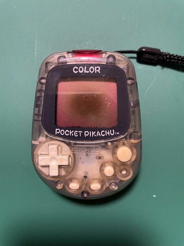 Nintendo Pocket Pikachu Color Pokemon Game Console Pedometer From Japan - Picture 4 of 5