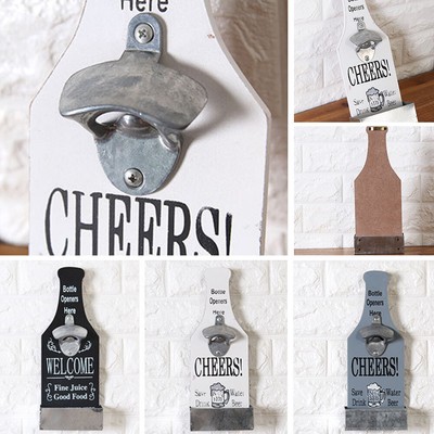 Restaurant Bottle Opener Gifts Wall Mounted Home Decoration Bar