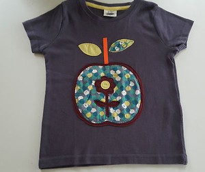 3-4 Years Ex Mini Boden Summer Appliqué T-Shirt Cherries 3-6 Mon