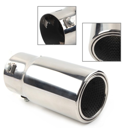 Car Rear Exhaust Pipe Tip Tail Throat Muffler For Toyota Prado 08-21 Chrome po