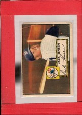 1952 Topps #122 Jackie Jensen P Poor Yankees ID:60901