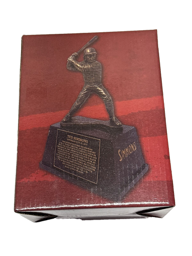 St. Louis Cardinals - Ted Simmons Replica Tribute Statue - SGA 29.05.2022 - Neu in OVP - Bild 24 von 24