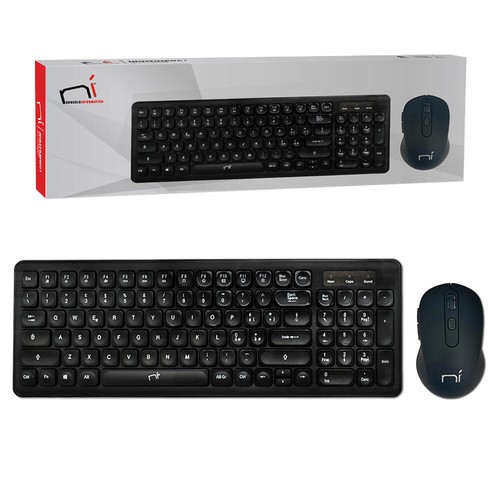 KIT TASTIERA E MOUSE WIRELESS 2.4 GHZ USB 1600 DPI PLUG&PLAY PC, MAC, SMART TV✅  - Foto 7 di 9