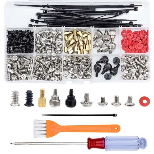 Juego de separaciones de tornillos de computadora para PC Kit de 332 piezas Disco duro Estuche de placa base Ventilador - Imagen 3 de 6