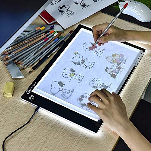 XIAOSTAR A4 LED Tavoletta Luminosa Copia Board Super Sottile Light Box Disegno P - Foto 2 di 6