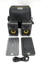 KRK GoAux3 Portable Studio Monitor Pair w/ Ca...