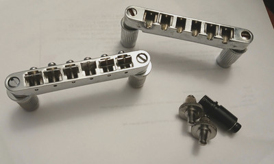 Tune-O-Matic Style Bridges 1 Complete + Mounts & Parts Both are 52mm