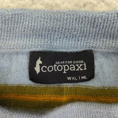 Cotopaxi Libre Sweater L XL Sweater Wool Cashllama Crew Pullover Casual Retro - Picture 7 of 9