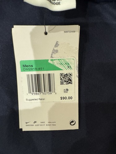 Men's Nike Navy Barcelona Travel Pullover Hoodie NWT XL SOLD OUT ($90) - Picture 7 of 8