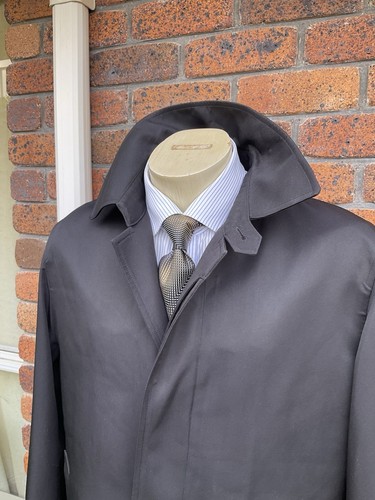 Men’s Collection Quilted Raincoat # Sz: L - Picture 10 of 23