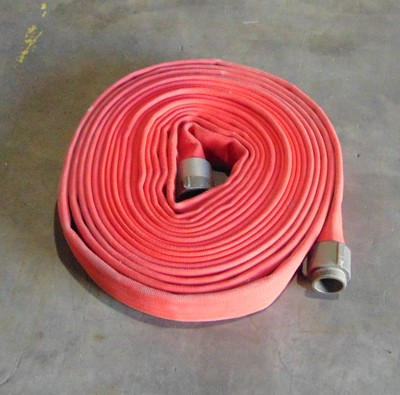 #ad Fire Hose 1 1 2quot; x 50#x27; w 2 Couplings Irrigation Hose Discharge Pool Hose $66.00