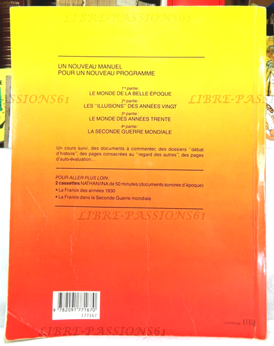 GESCHICHTE ERSTE KLASSE, KOLLEKTIV, NATHAN EDITIONS, 1988 - Bild 2 von 16